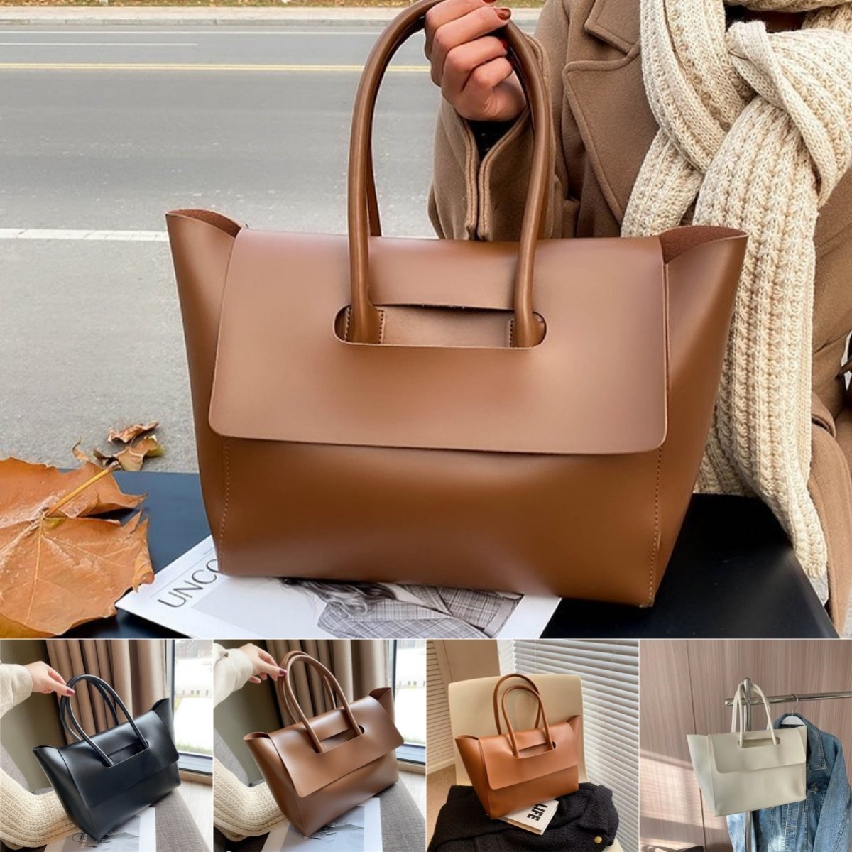 Le Chic Rétro - Sac à bandoulière femme grande capacité – Image 10