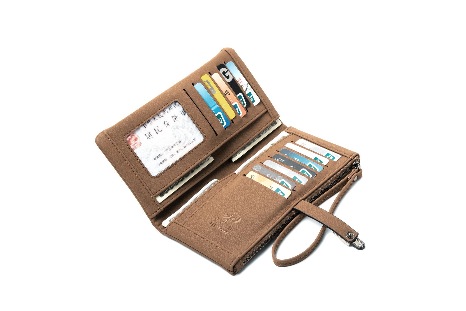 La Pochette Moderne - Pochette femme en PU légère compacte uni – Image 3