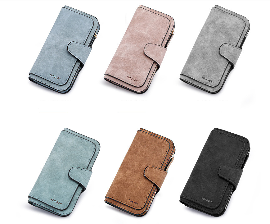 La Pochette Urbaine - Porte-monnaie pochette femme 14 cartes 4 pinces billets zip – Image 7