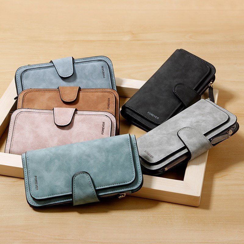 La Pochette Urbaine - Porte-monnaie pochette femme 14 cartes 4 pinces billets zip – Image 4