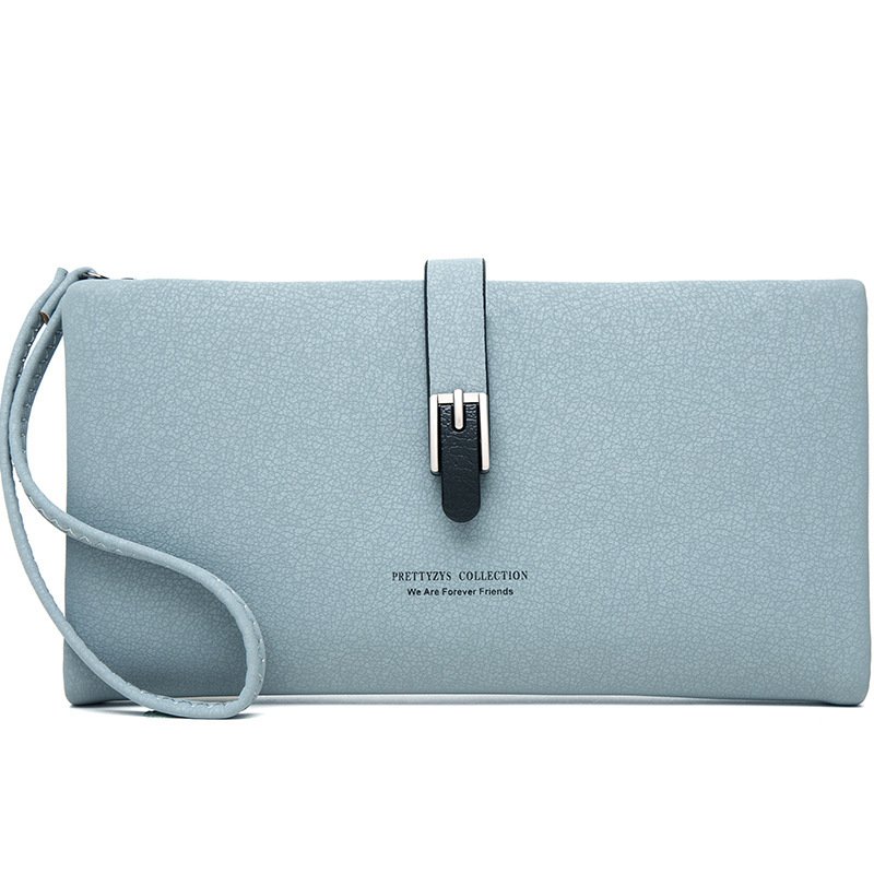 La Pochette Moderne - Pochette femme en PU légère compacte uni – Image 9