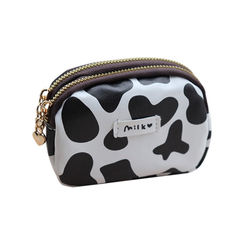 La Poche Fantaisiste - Porte-clés femme PVC motif vache veau étui compact – Image 2