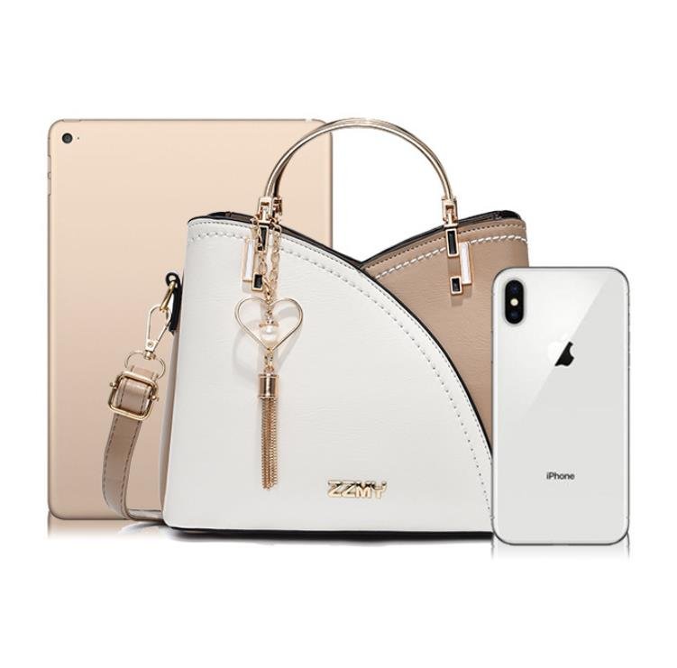 L'Éclat - Sac à Main Bandoulière Femme Synthétique Fermeture Zip Poches – Image 13