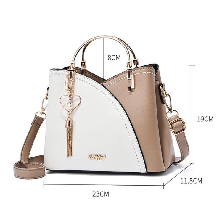 L'Éclat - Sac à Main Bandoulière Femme Synthétique Fermeture Zip Poches – Image 14