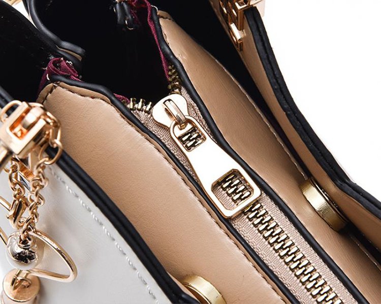 L'Éclat - Sac à Main Bandoulière Femme Synthétique Fermeture Zip Poches – Image 16