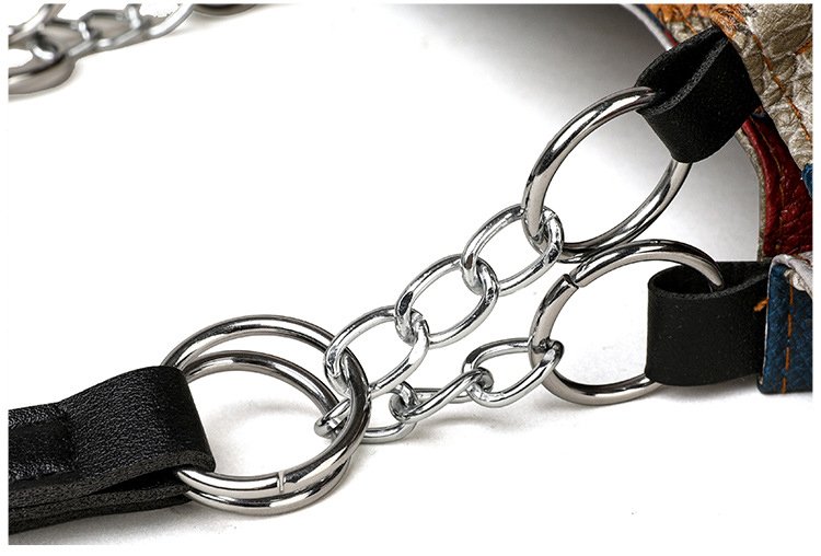 L'Éclat Géométrique - Sac Bandoulière Femme Motif Géométrique Color-Block Grande Capacité – Image 13