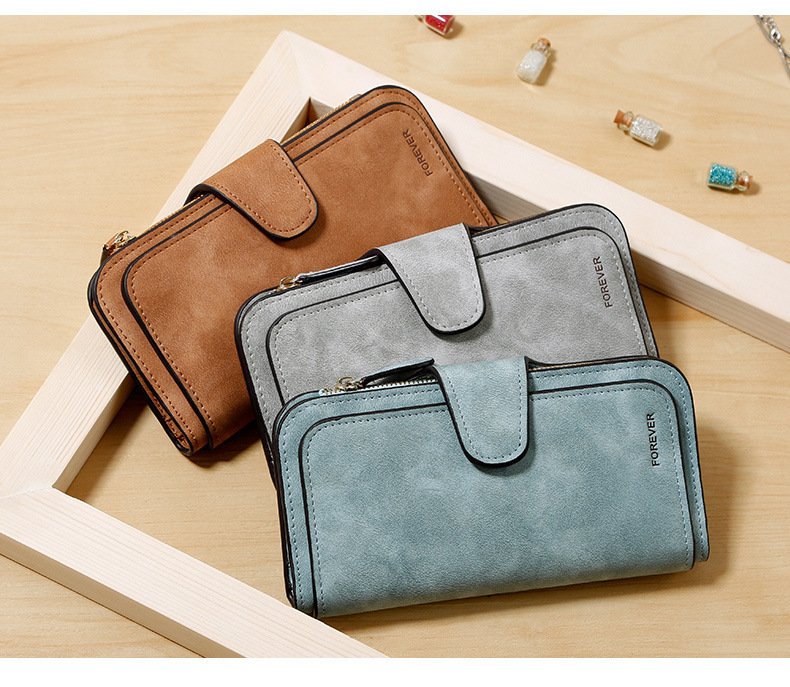 La Pochette Urbaine - Porte-monnaie pochette femme 14 cartes 4 pinces billets zip – Image 6