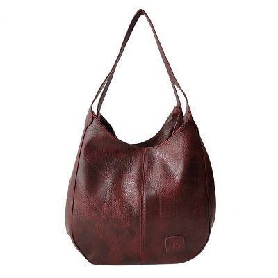 Le Chic de Rue - Sac à main bandoulière femme synthétique souple fermeture éclair poche téléphone – Image 2