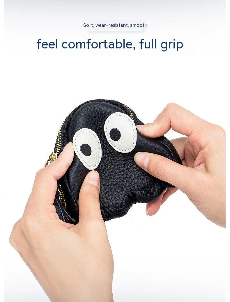 L’Étrange Compagnon - Porte-Monnaie Femme Cuir Véritable Vachette Compact – Image 11