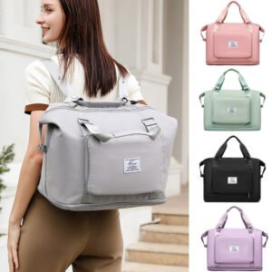 Le Pli Malin - Sac à Dos Convertible Femme Tissu Oxford Imperméable Pliable