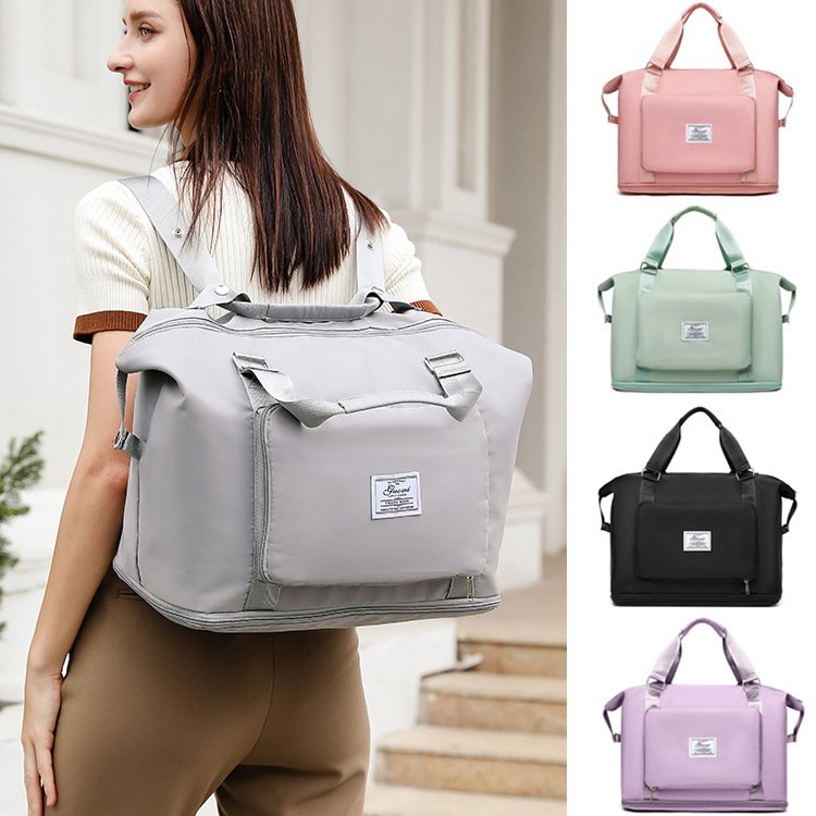 Le Pli Malin - Sac à Dos Convertible Femme Tissu Oxford Imperméable Pliable