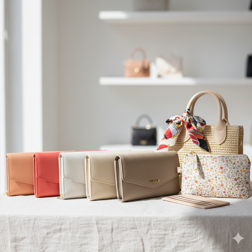 Porte Feuille plusieur couleurs