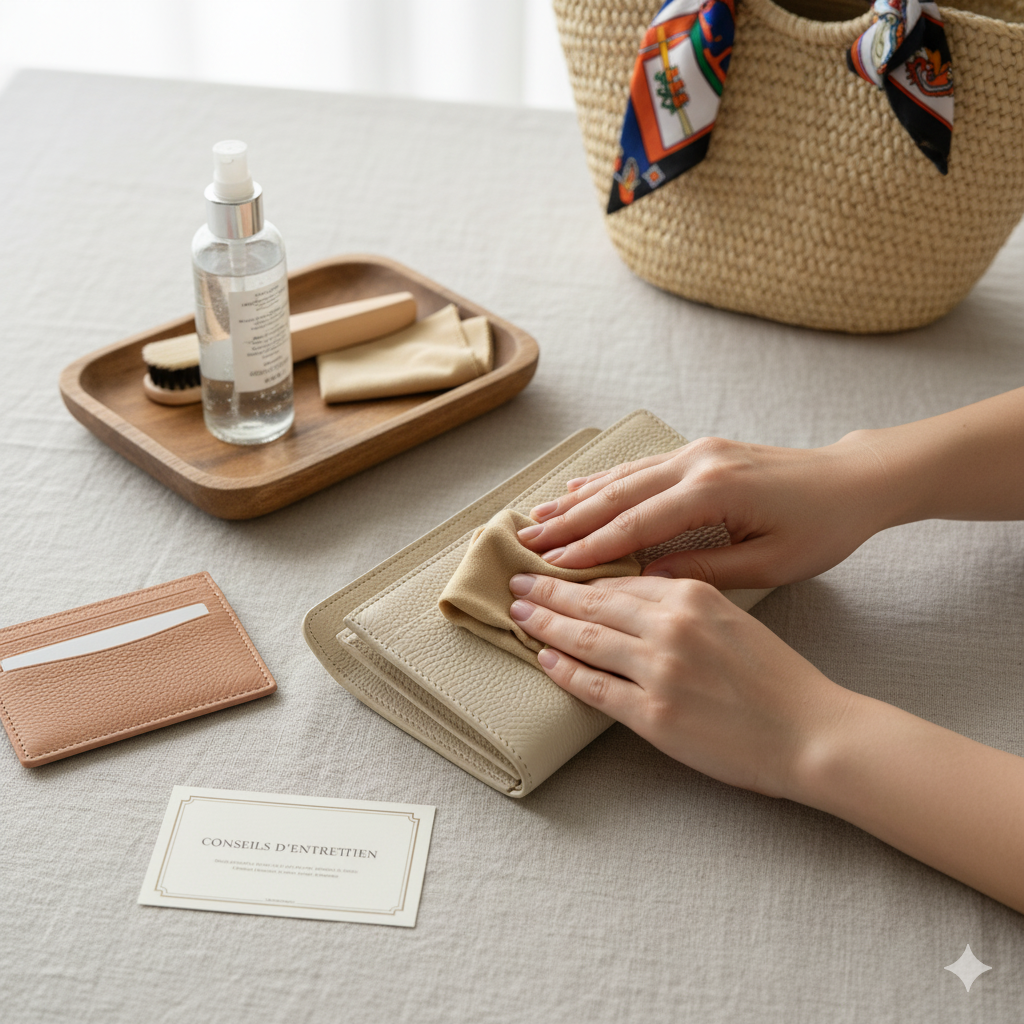 Porte Feuille entretien