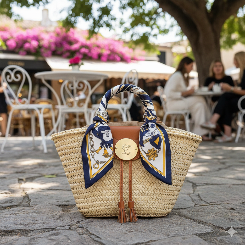 Sac à main bandoulière osier